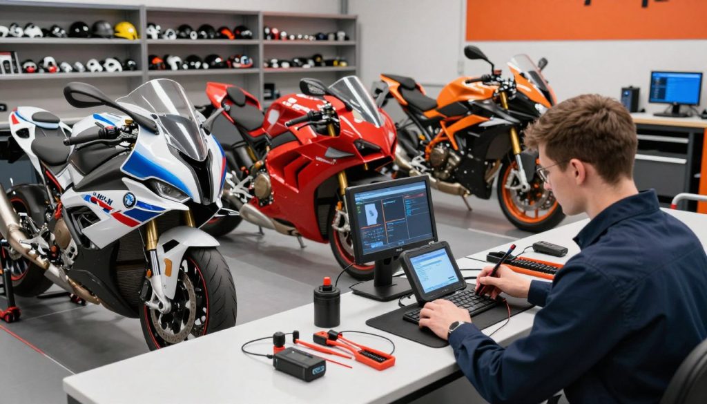 digitale km correctie service voor moderne motoren