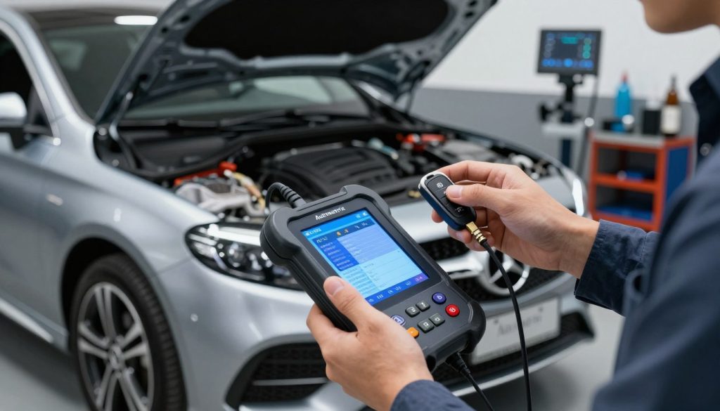 mercedes sleutel programmeren